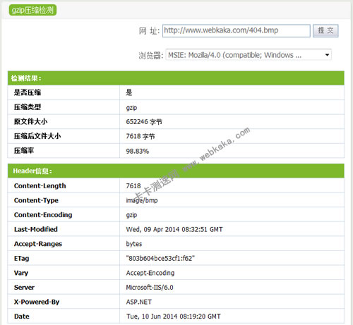 bmp圖片使用GZip壓縮率竟高達98.83%