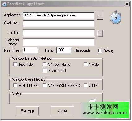 PassMarkAppTimer軟件啟動(dòng)測速工具