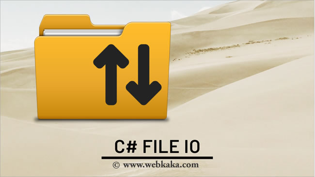 C# FileStream、StreamWriter、StreamReader、TextWriter、TextReader