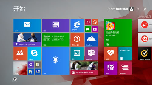 win8應(yīng)用界面