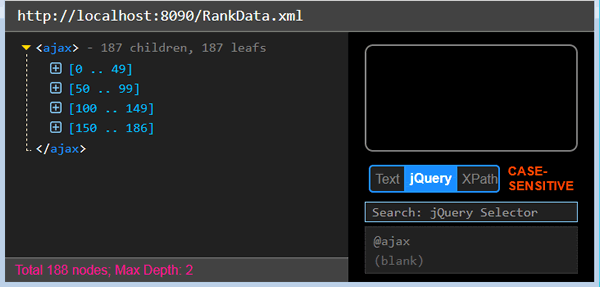 XML Viewer Plus 默認(rèn)是以折疊節(jié)點的形式來顯示